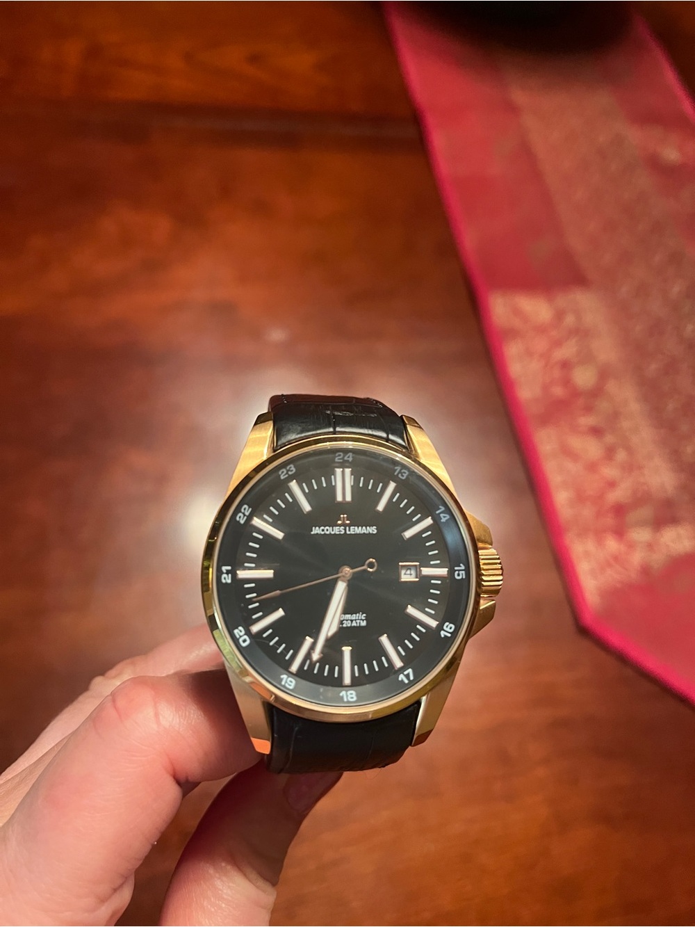 New without tags,Jacques Lemans men’s watch